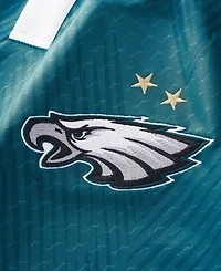 Fanatics Big Boys and Girls Midnight Green Philadelphia Eagles Football x Collared Fan Top