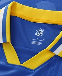 Fanatics Big Boys and Girls Royal Los Angeles Rams Football x Collared Fan Top