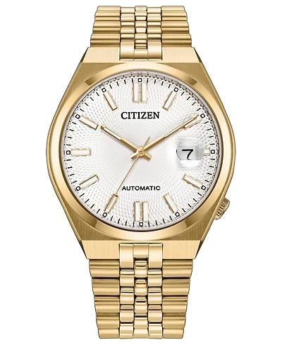 Citizen Men's Automatic Tsuyosa Gold-Tone Stainless Steel Bracelet Watch 40mm