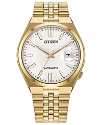 Citizen Men's Automatic Tsuyosa Gold-Tone Stainless Steel Bracelet Watch 40mm