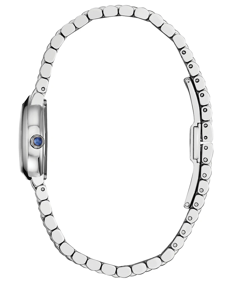 Citizen Women's Mini Rainell Silver-Tone Stainless Steel Bracelet Watch 20mm