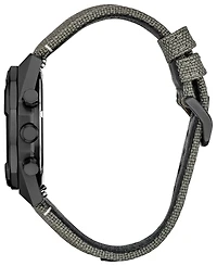 Citizen Men's Nighthawk Sport Casual Gray Nylon Strap Watch 42mm