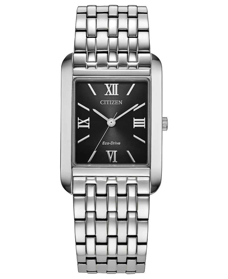 Citizen Men's Classic Silver-Tone Stainless Steel Bracelet Watch 26.5mm