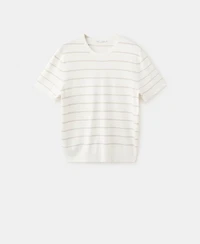 Mango Men's Striped Jersey T-Shirt