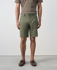 Mango Men's Slim-Fit Chino Cotton 10.12" Bermuda Shorts