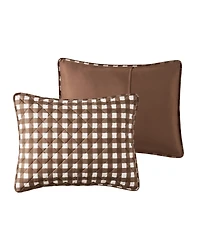 Vcny Home Gingham Microfiber 2-Pc. Quilt Set, Twin