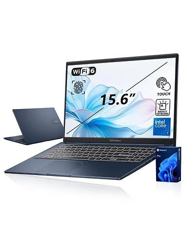 Asus Vivobook 15 Laptop 15.6" Touchscreen Intel Core 7 24GB Ram Intel Graphics 2TB Ssd Storage Windows 11 Pro 60Hz