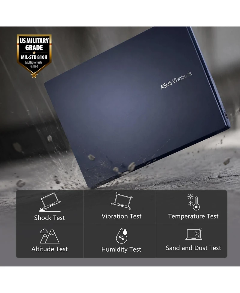 Asus Vivobook 15 Laptop 15.6" Touchscreen Intel Core 7 16GB Ram Intel Graphics 1TB Ssd Storage Windows 11 Home 60Hz