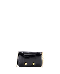 Pre-Owned Fendi Nano Chain Baguette Charm Bag Patent