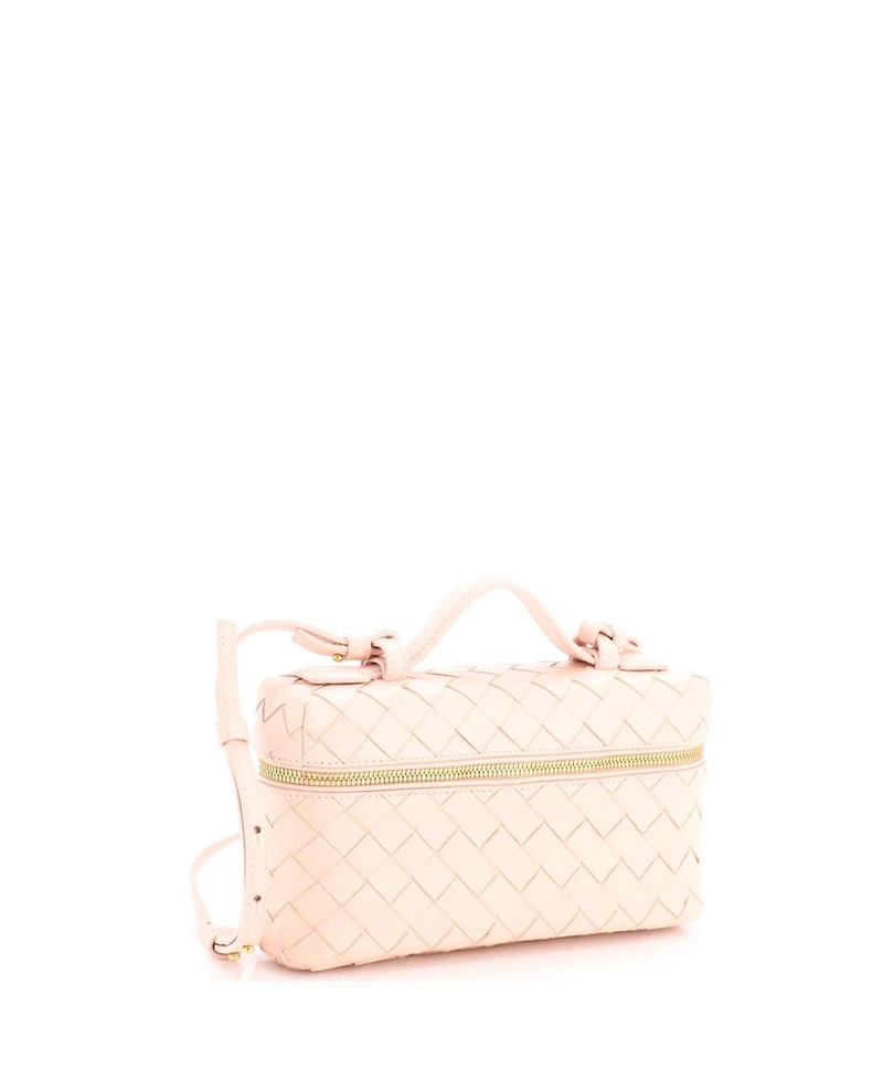 Pre-Owned Bottega Veneta Bang Bang Vanity Case Intrecciato Leather