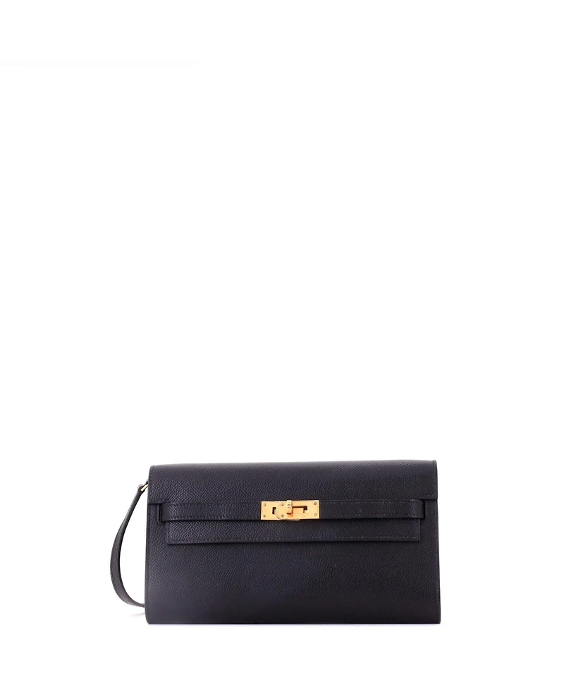 Pre-Owned Hermes Kelly To Go Wallet Epsom