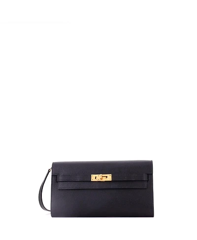 Pre-Owned Hermes Kelly To Go Wallet Epsom