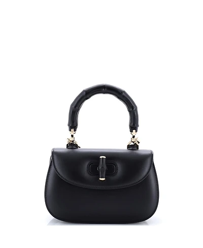 Pre-Owned Gucci Bamboo 1947 Top Handle Bag Leather