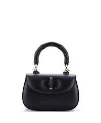 Pre-Owned Gucci Small Bamboo 1947 Top Handle Bag Leather