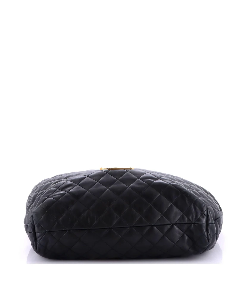 Pre-Owned Saint Laurent Maxi Icare Shopping Tote Quilted Leather