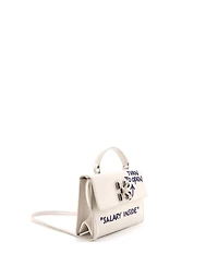 Pre-Owned Off White Jitney 1.4 Bag Printed Leather