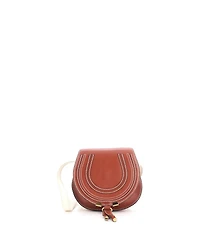 Pre-Owned Chloe Mini Marcie Crossbody Bag Leather