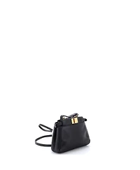 Pre-Owned Fendi Micro Peekaboo Bag Leather