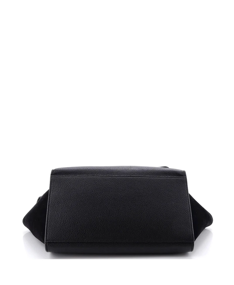 Pre-Owned Celine Small Tricolor Trapeze Bag Leather