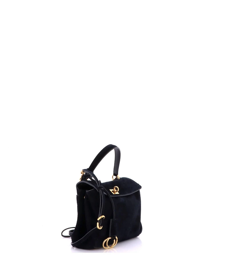 Pre-Owned Balenciaga Mini Rodeo Shoulder Bag Suede