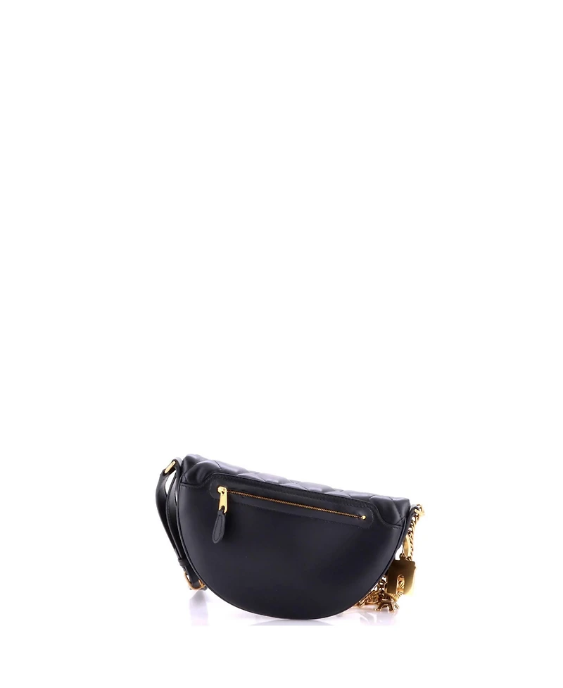 Pre-Owned Balenciaga Xs Souvenir Belt Bag Quilted Leather