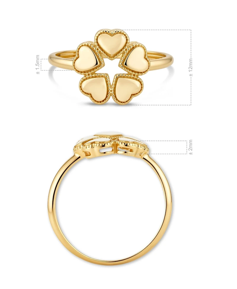 Devata Heart Ring 14K Gold