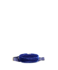 Pre-Owned Gucci Gg Marmont Belt Bag Matelasse Velvet