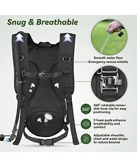Piscifun Molle Hydration Pack With 3L Tpu Water Bladder For Outdoor Cycling Hiking Running