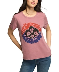 Lucky Brand Women's The Beatles Rubber Soul Classic Crew Graphic Retro T-Shirt