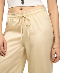 Lucky Brand Women's Pull-On Wide-Leg Lace Trim Pant