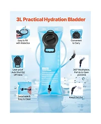 Hongge 15L Insulated Hydration Backpack with 3L Tpu Water Bladder