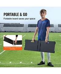 Hongge 45 x 13 in Hdpe Soccer Rebounder Board with Laser Target