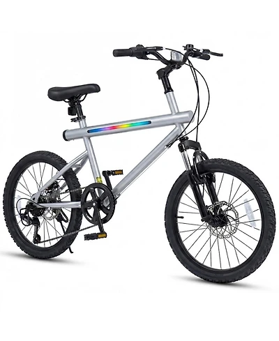 Hongge 20-Inch Commuter Bicycle Featuring Dual Disc Brakes