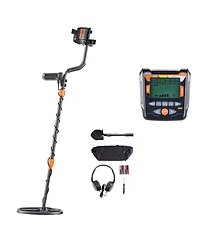 Hongge 10-Inch Waterproof Metal Detector with 5 Detection Modes
