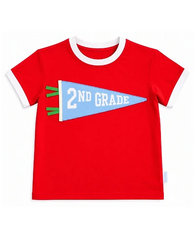 Bits & Bows Kids Little/Big Unisex 5-12 2nd Grade Crewneck T-Shirt