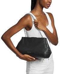 Michael Michael Kors Goldie Large Cloud Frame Clutch Handbag