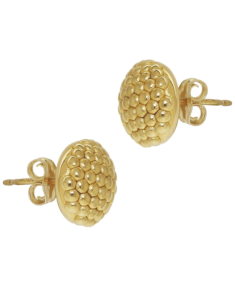 Macy's Beaded Stud Earrings in 14k Yellow Gold