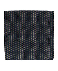 Trafalgar Men's Carnival Diamond Necktie and Pocket Square Bundle