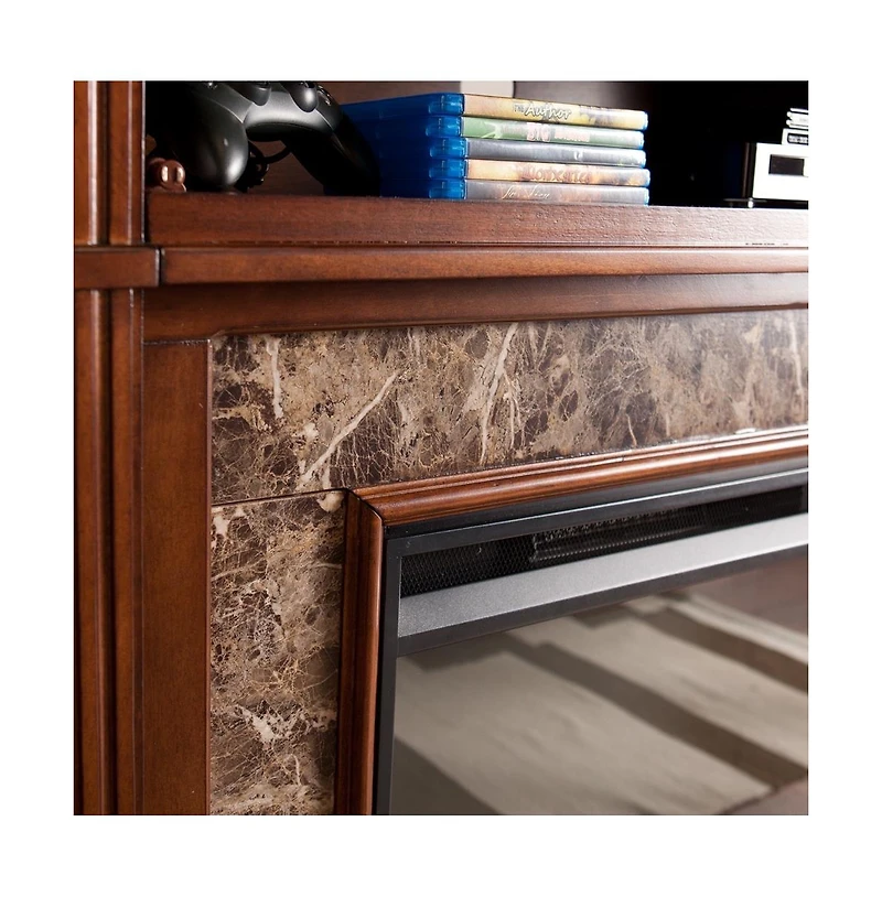 Augusta Home Highgate Electric Media Fireplace