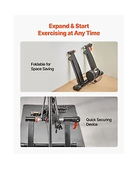 Hongge Six Level Magnetic Bike Trainer Stand for Indoor Cycling