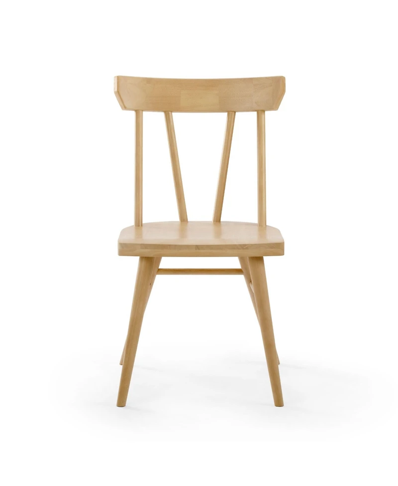 Plank+Beam Solid Wood Windsor Dining Chair Set of 4
