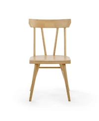 Plank+Beam Solid Wood Windsor Dining Chair Set of 4