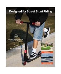 Hongge Pro Freestyle Stunt Scooter with Double Layer Aluminum Deck