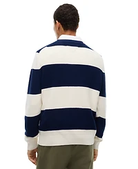 Tommy Hilfiger Men's Waffle Cotton Crewneck Sweater