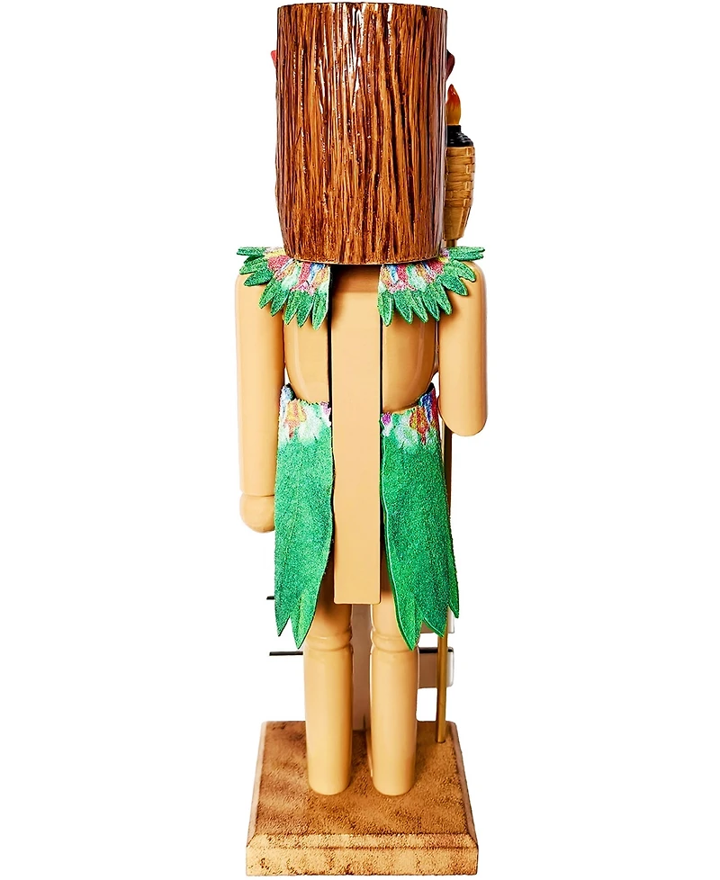 Santa's Workshop 14" Tiki Man Nutcracker