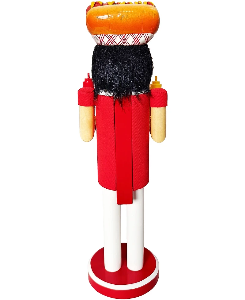 Santa's Workshop 14" Here for the Hot Dogs Nutcracker