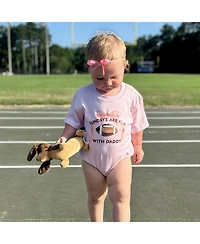 Sweet Wink Baby Girls (0-18) Sundays Are For Football Short Sleeve Romper