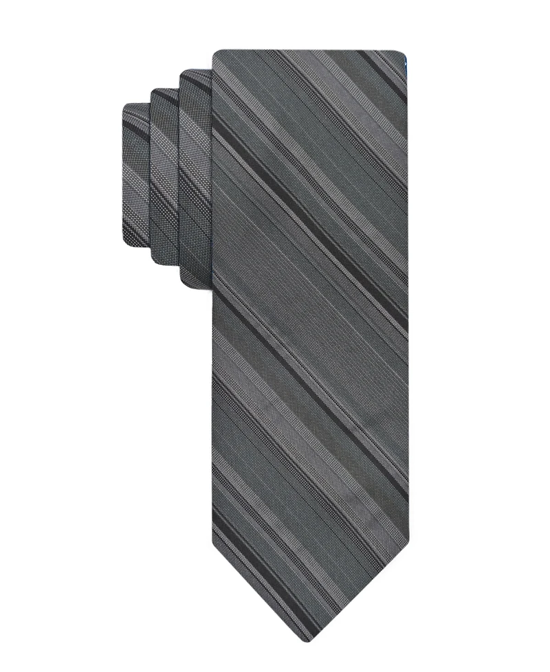 Calvin Klein Men's Castle Stripe Classic Tie
