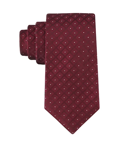 Calvin Klein Men's Grove Grid Classic Tie