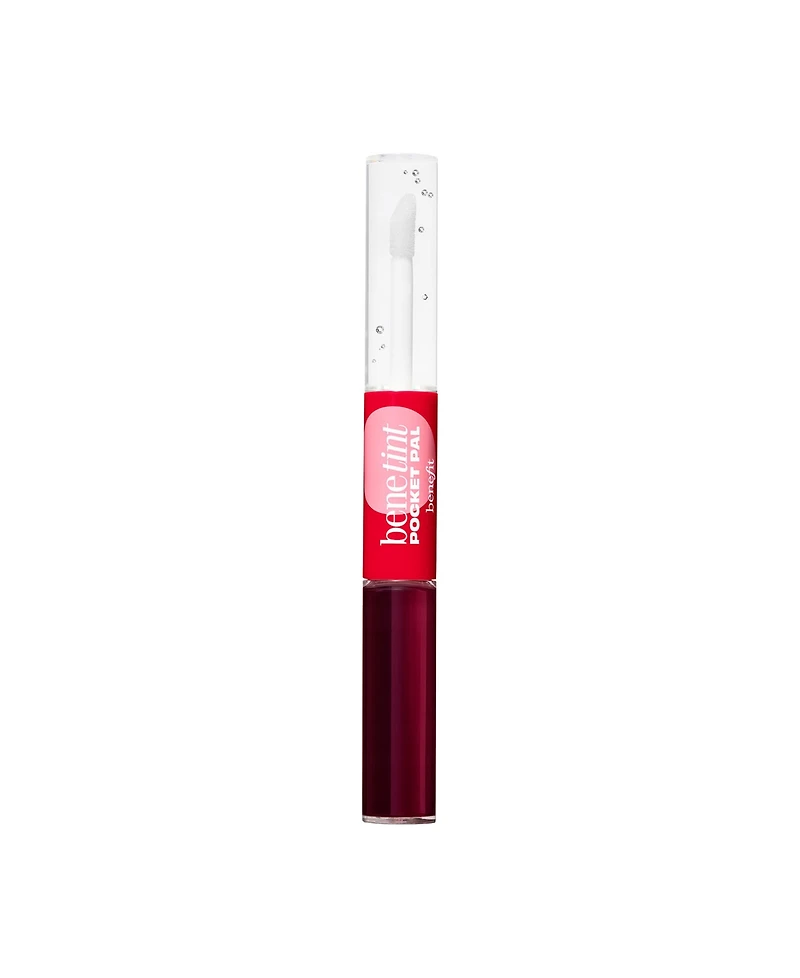 Benefit Cosmetics Pocket Pal Dual-Ended Tint and Glaze Lip Gloss, 0.18 oz.